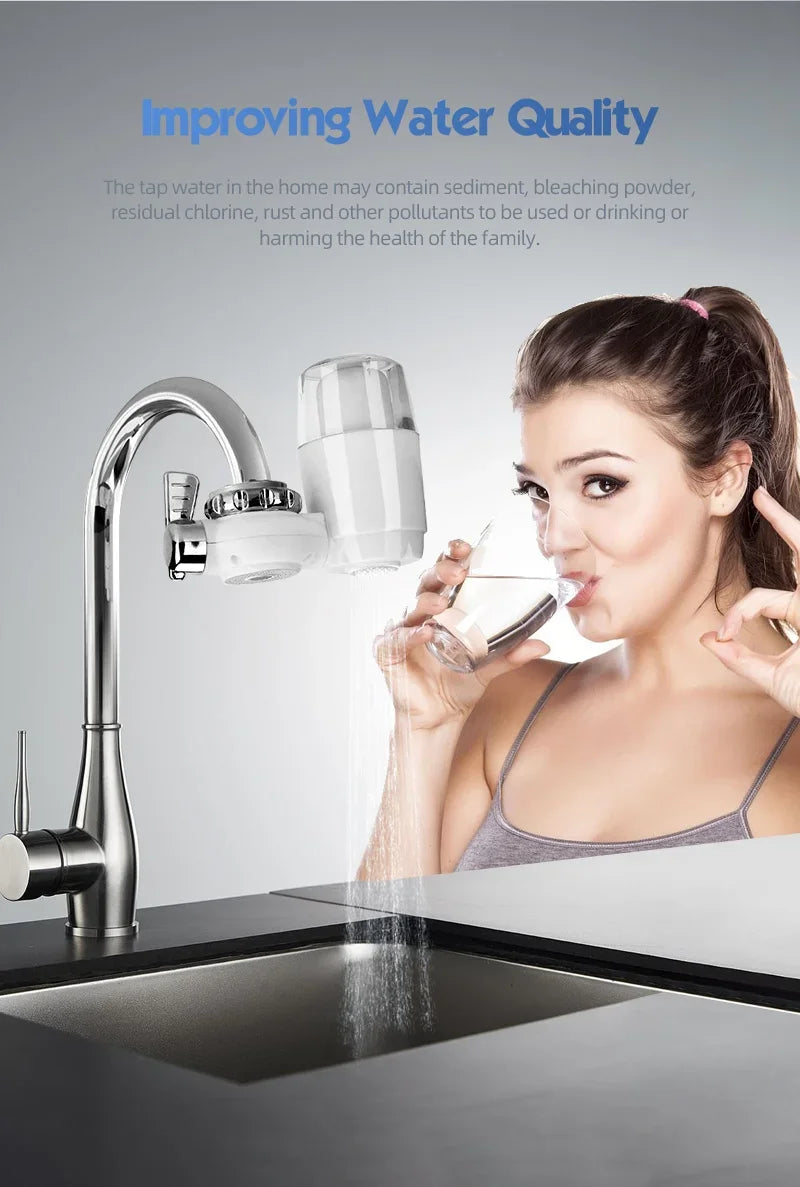 Yishi faucet filter mouth tap water household kitchen universal direct drinking water filter purifier ultrafiltration water purifier