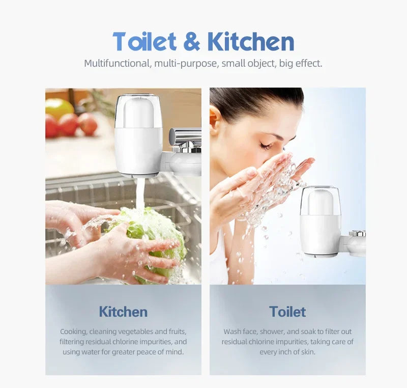 Yishi faucet filter mouth tap water household kitchen universal direct drinking water filter purifier ultrafiltration water purifier