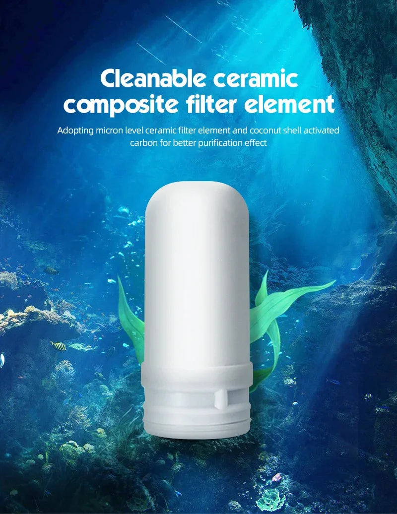 Yishi faucet filter mouth tap water household kitchen universal direct drinking water filter purifier ultrafiltration water purifier