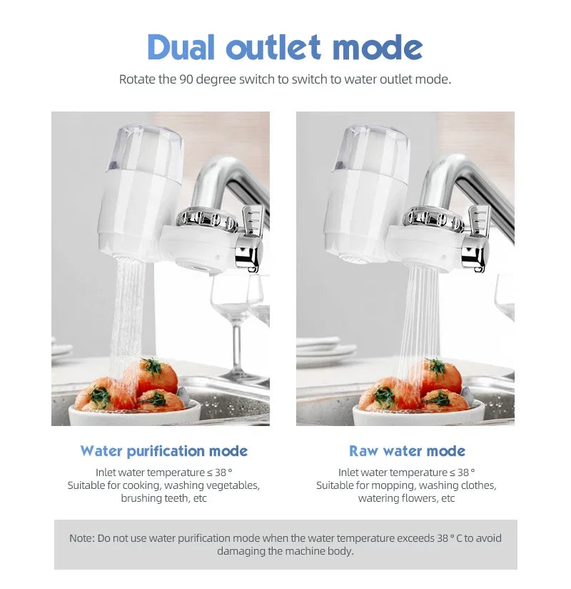 Yishi faucet filter mouth tap water household kitchen universal direct drinking water filter purifier ultrafiltration water purifier